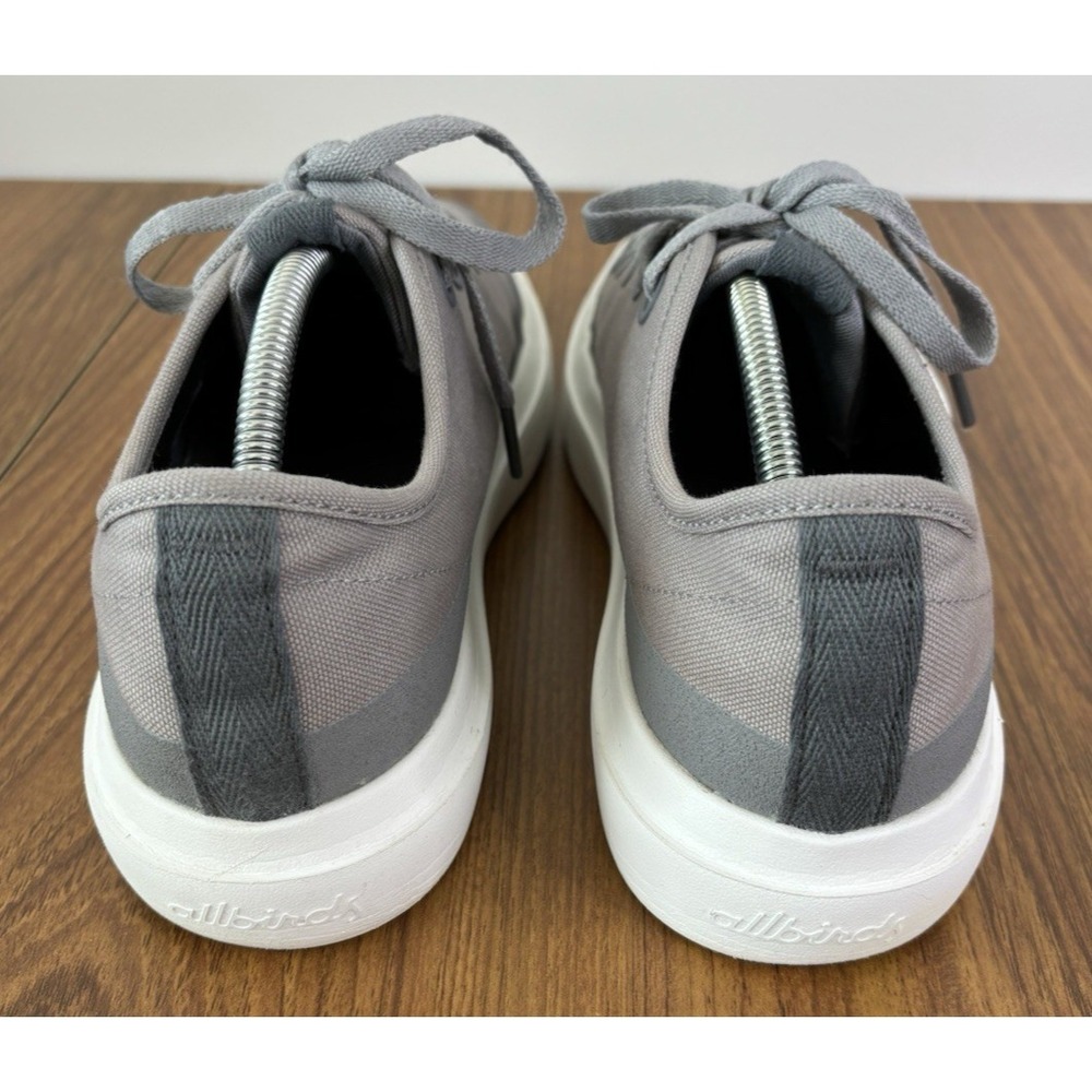 Allbirds CP2 Canvas Piper 2 Mens 10.5 Gray Casual Sneakers Shoes Lace Up Comfort - Picture 6 of 8